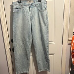 Hollister Light Blue Baggy Men Jeans